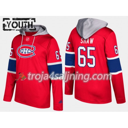 Montreal Canadiens Andrew Shaw 65 N001 Hooded Sweatshirt - Barn